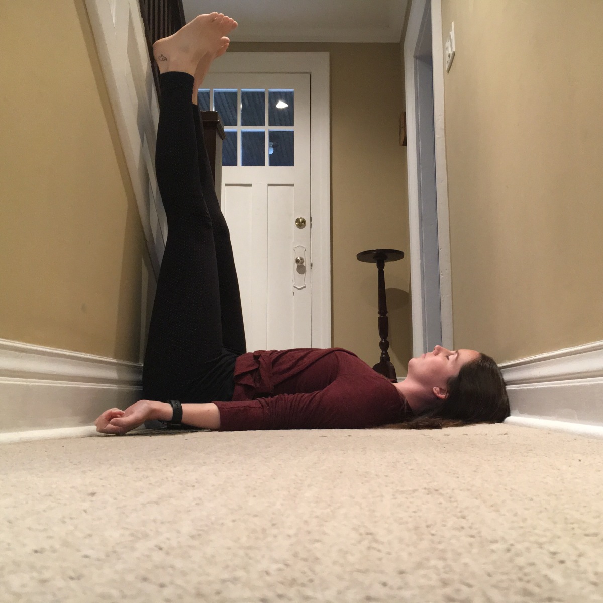 Pose Breakdown – Legs up the Wall